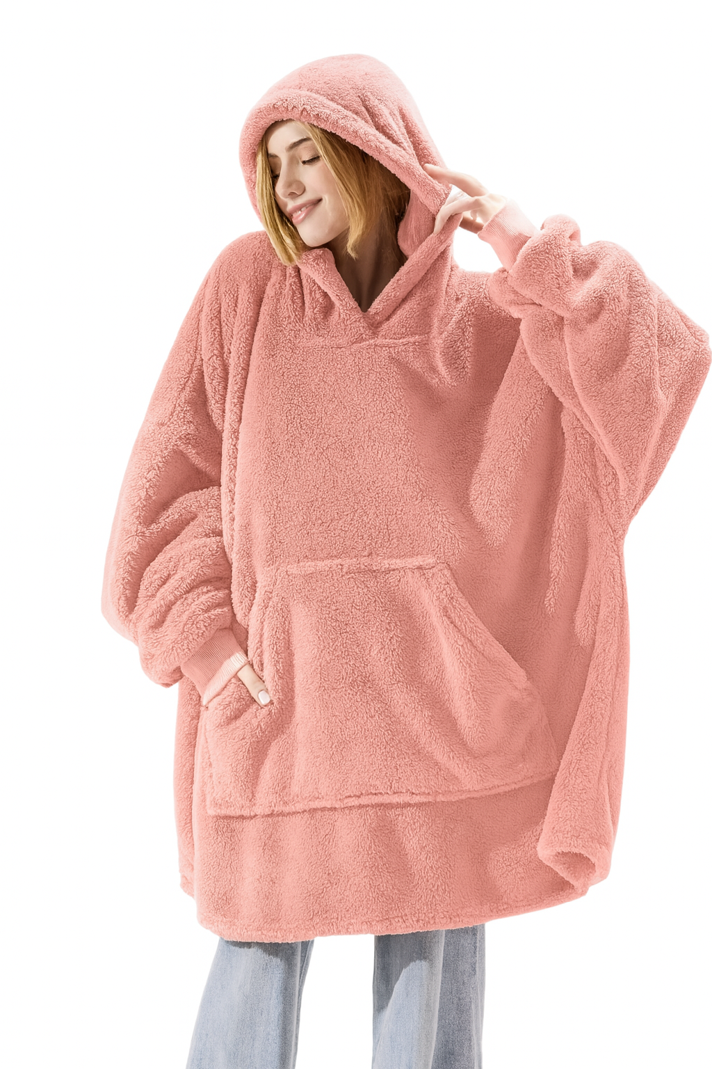 CozyHug – Oversized Wearable Blanket